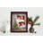 11"X14" Solid Wood Mahogany Display Shadow Box Frame - Solid Wood Memory Box For Keepsakes (Picture Box, Military, Wedding, Graduation, And Flower Shadow Box)
