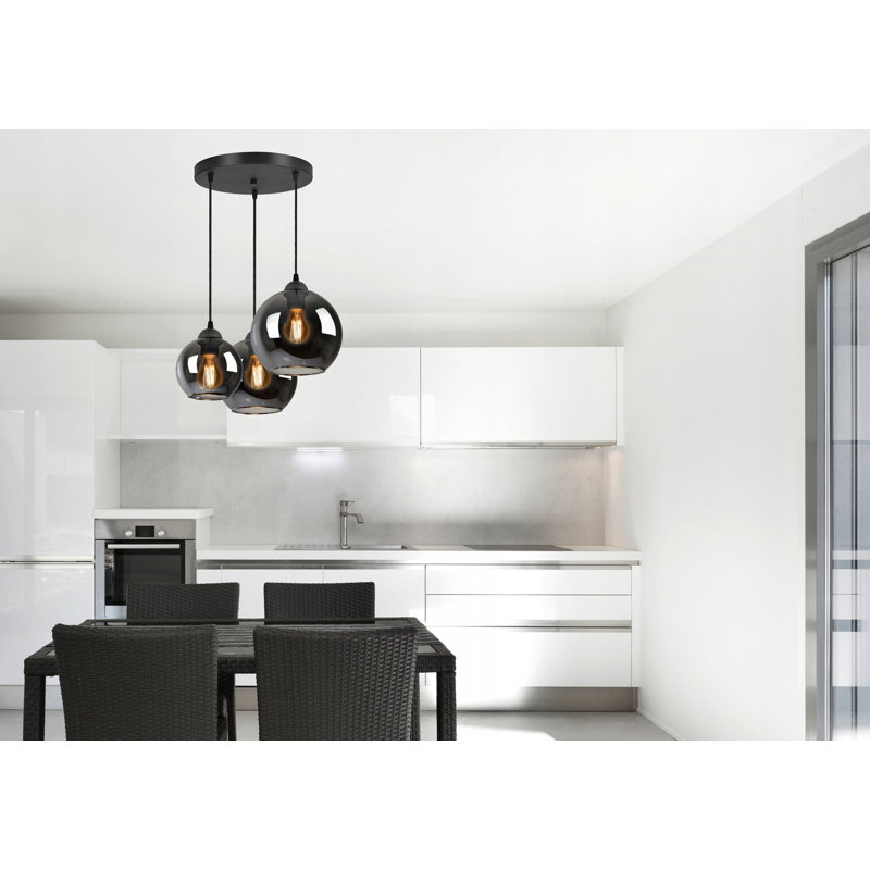 Sarazen 3 - Light Aluminium Sphere Pendant