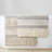 Woven Texture Stripe Bath Rug Natural-834284166