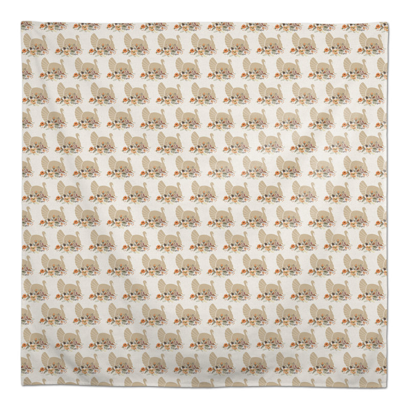 Neutral Turkey Pattern 3 Tablecloth