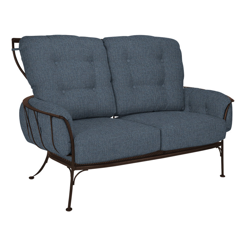 Monterra Outdoor 2 - Seat Loveseat, Copper Creek, Flagship Stone Sunbrella®