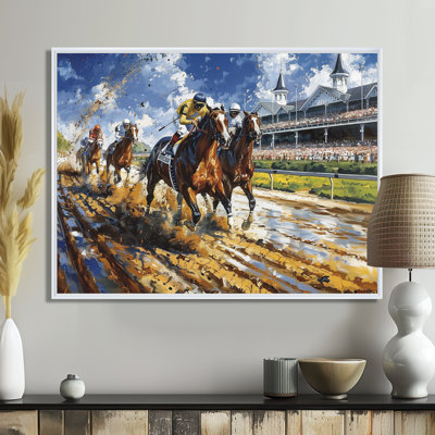 Marlyin - Horse Racing Wall Art