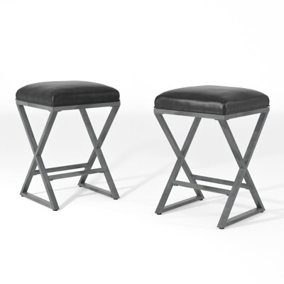 Ensemble de 2 tabourets de bar Agy