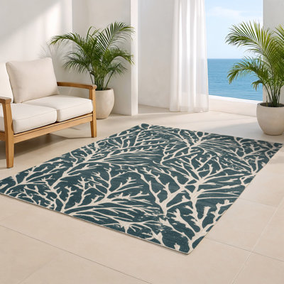 Tapis d'intérieur et d'extérieur vert Nature
