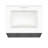  24"W Wall hung Combo Gray Gloss-1482571145