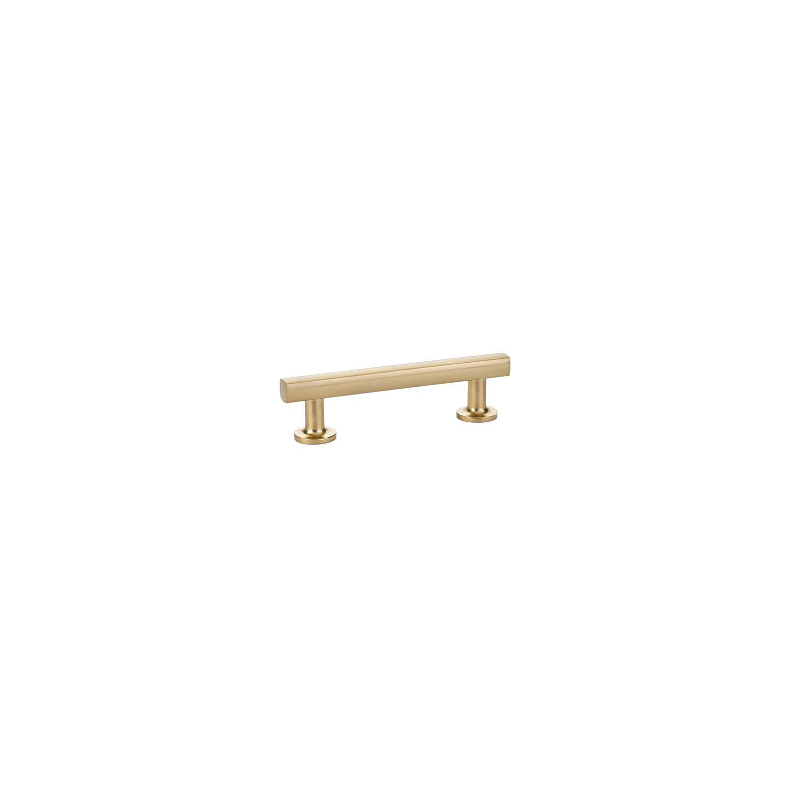 Trinity Bar Pull, Satin Brass, 3.5"