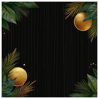 Tapis de bain Green Leaves