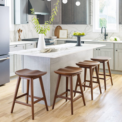 Walnut Grove Solid Wood Counter Stool