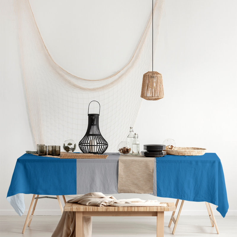 Nappe basket New Orleans, New York,Blue/Silver/Blue