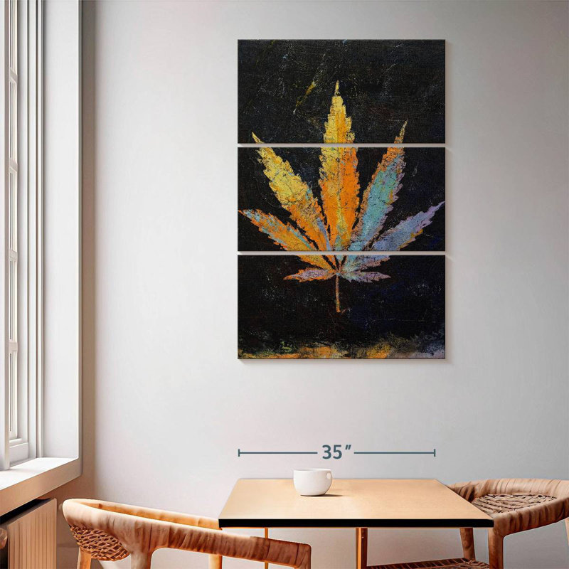 Cannabique, H 65 po x l 42 po