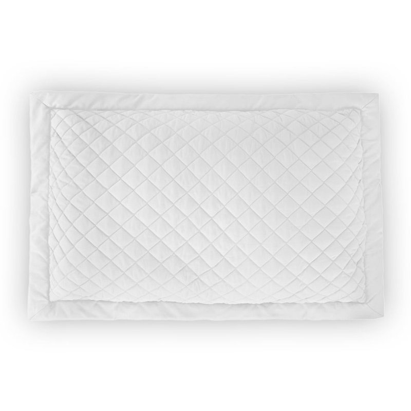 Taie décorative Lux, Blanc, Standard