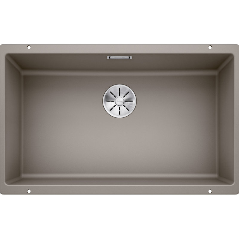Subline 73 x 46cm Undermount Kitchen Sink, Tartufo