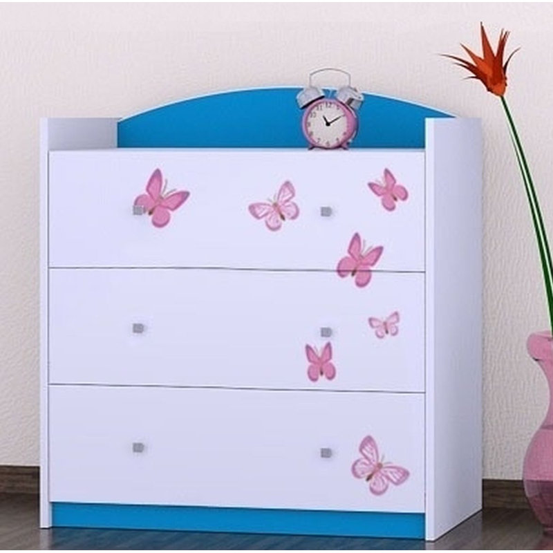 Nguyen Kids 3 - Drawer Chest, Blue