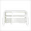 Armoire de rangement murale empilable en bois, 40 cm (P) x 90 cm (L) x 50 cm (H), étagères réglables, buffet d'appoint multifonctionnel