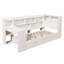 Multi-functional Daybed With Desk, Charging Ports & Storage, 90/135 X 190 Cm
