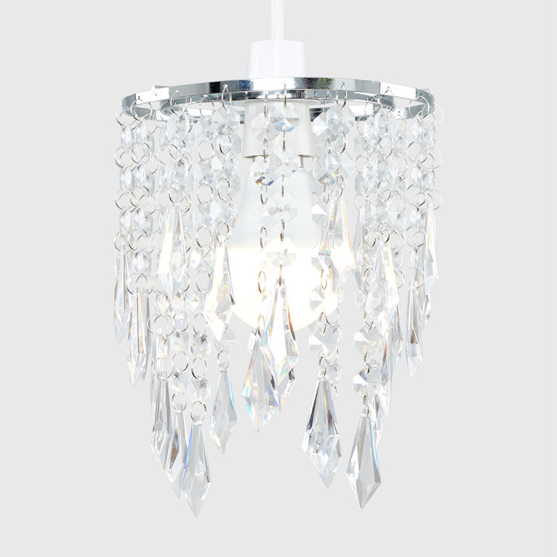 21 cm H Novelty Pendant Shade ( Screw On ), Clear