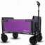 Chariot utilitaire tout-en-un convertible pliable à 4 roues avec banquette et attache pour animaux-119357741-131246748
