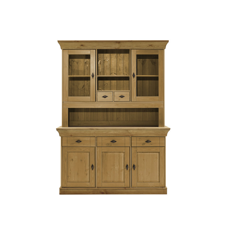 Kelly Display Cabinet, Leach-coloured