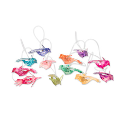 1.2'' Handmade Animals Holiday Shaped Ornament