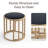 3-Piece Outdoor Rattan Sofa Set with Table, Modern Weather-Resistant for Patios & Balconies-1266768144
