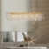 Modern K9 Raindrop Crystal Rectangular Tree Branches Chandeliers