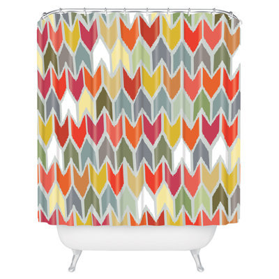 Chevron Shower Curtain