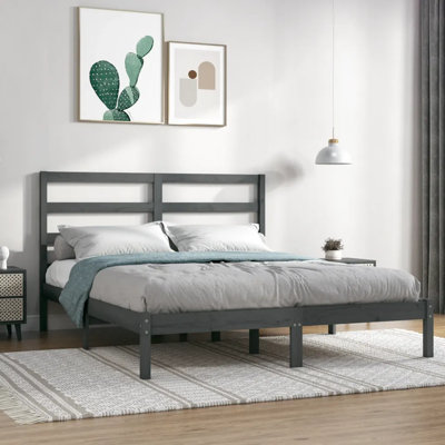 Neuman Solid Wood Bed