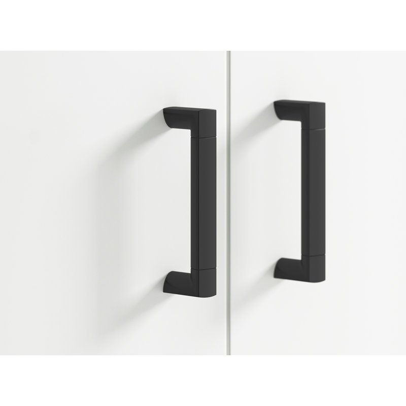 Poignée d'armoire 4½ po Seer, Noir mat