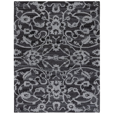 Corleen Tufted Performance Performance Floral Rug