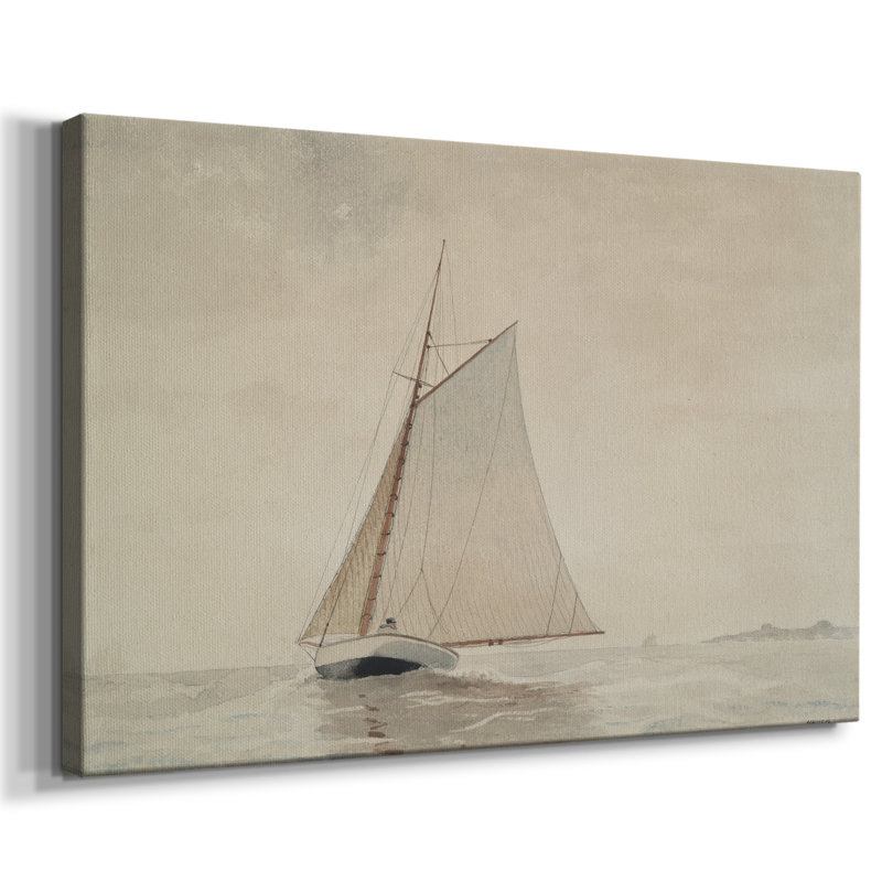 Vintage Nauticals-L - Cavas enveloppés de galerie, 18 x 27
