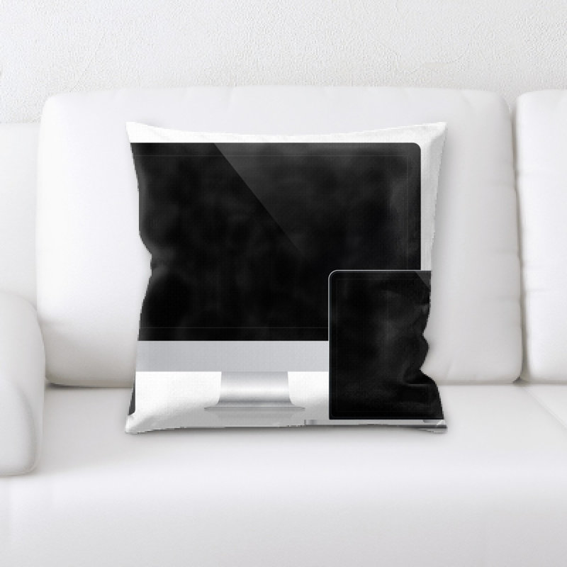Coussin en jeté imac