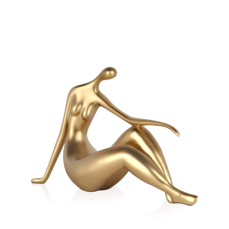 People Statue, Gold