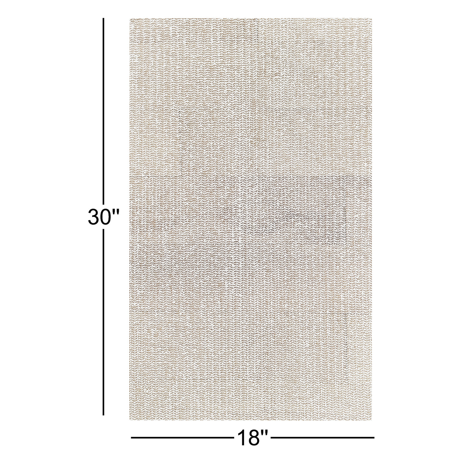Wayfair Basics® Bouck Non-Slip Rug Pad, Rectangle 1'6" x 2'6"