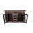 Metal Cladded Sideboard, 57x16x39