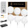 Cabinet Lighting with Remote Control, 12V 2W Plug in Puck Light 6 Pack 3000K to 6000K
