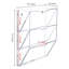 Acrylic Wall Mail Organiser