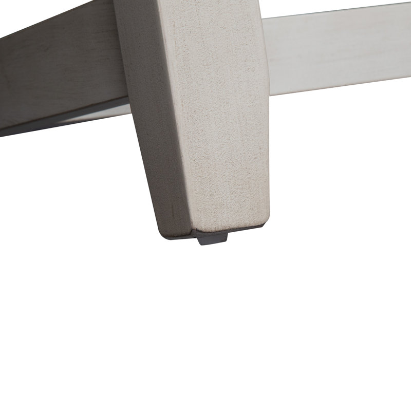 Latour Counter Height Dining Set w/ Upholstered Seats, White, 3 Piece