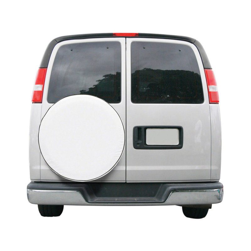 Couvre-roue élastique Overdrive, Modèle 3, Blanc