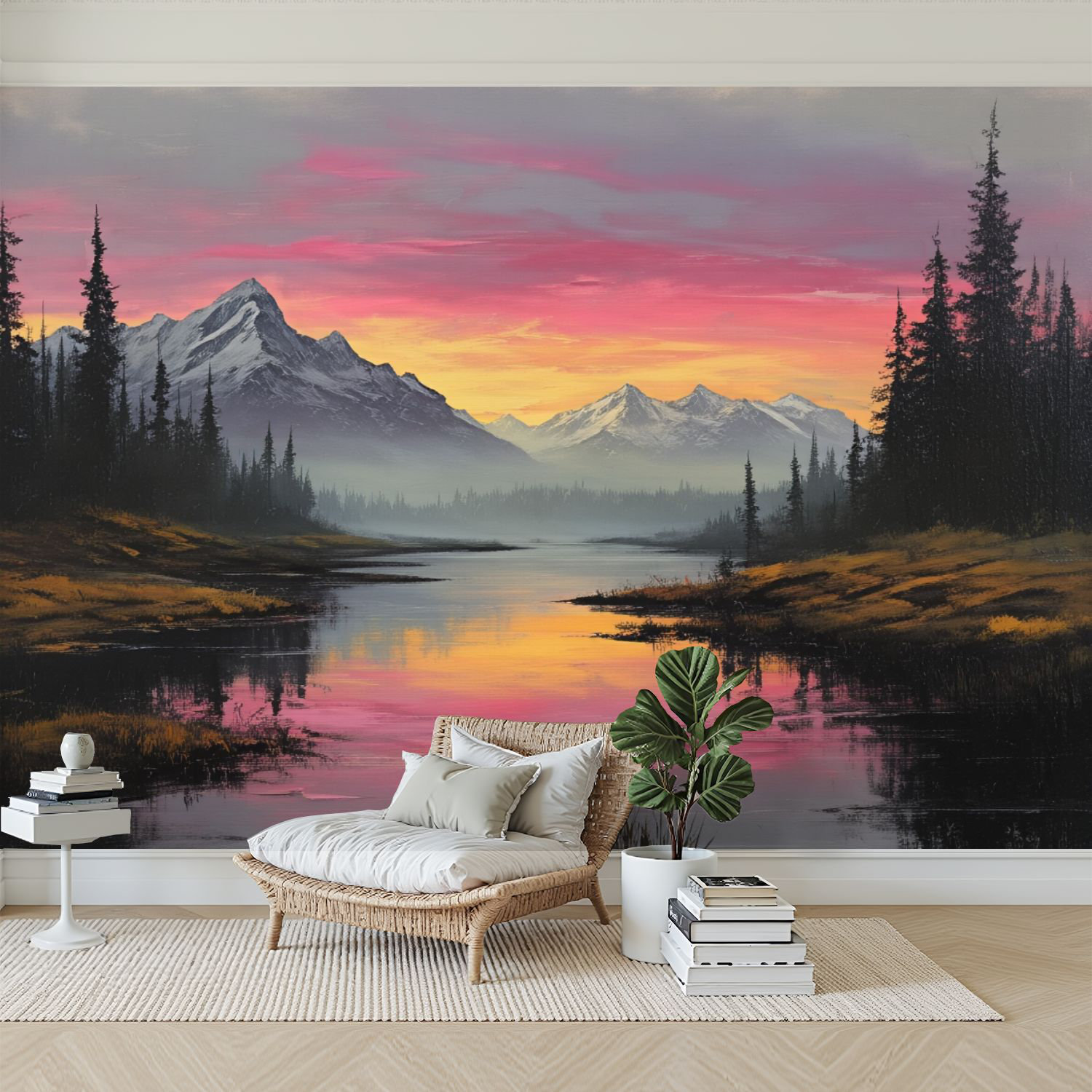 Red Barrel Studio Peel and Stick Wallpaper 96" W x 69" H Modern Self ...
