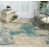 Ivory/Teal Blue
