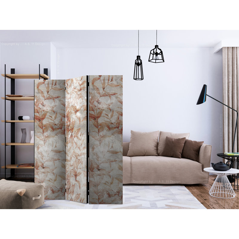 135 cm W x 172 cm H 3 - Panel Folding Room Divider