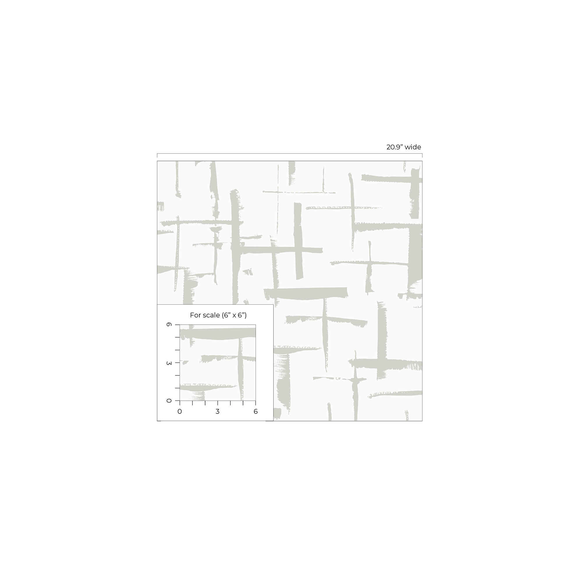 Niseko Modern Abstract Wallpaper, Metallic Silver Lining