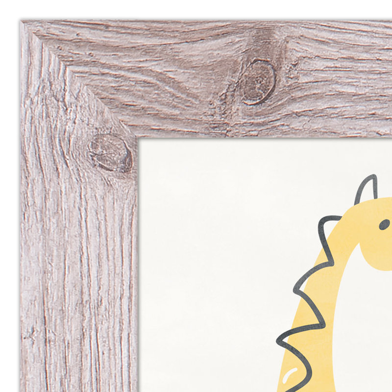 "It's Dino Mite", art encadré, H 14 po x l 11 po x P 0,75 po, Cadre blanc