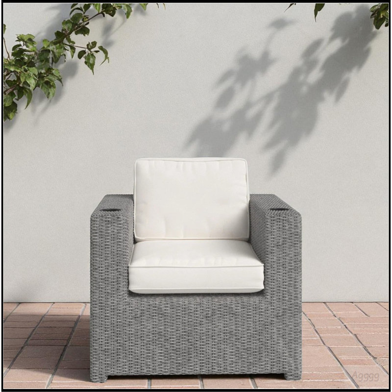 Fauteuil club Aviara - gris