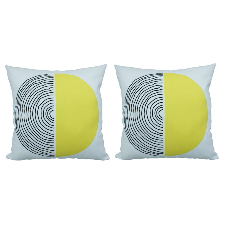  Housse et insert de coussin décoratif en polyester