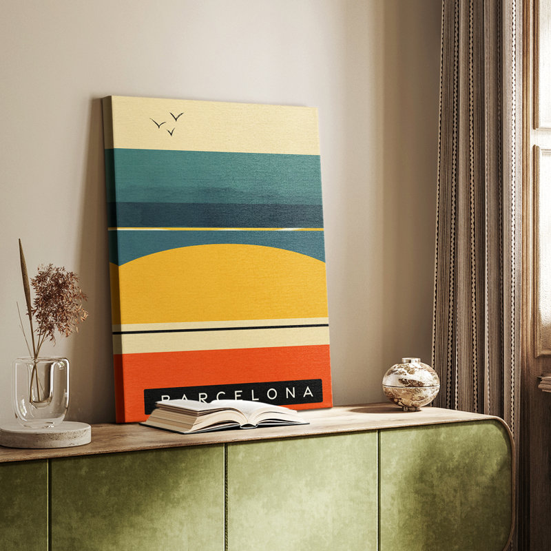 Summer Abroad II - galerie sur mesure, H 36 po x l 24 po