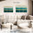 Avery Parallel Lines On Teal-106811702