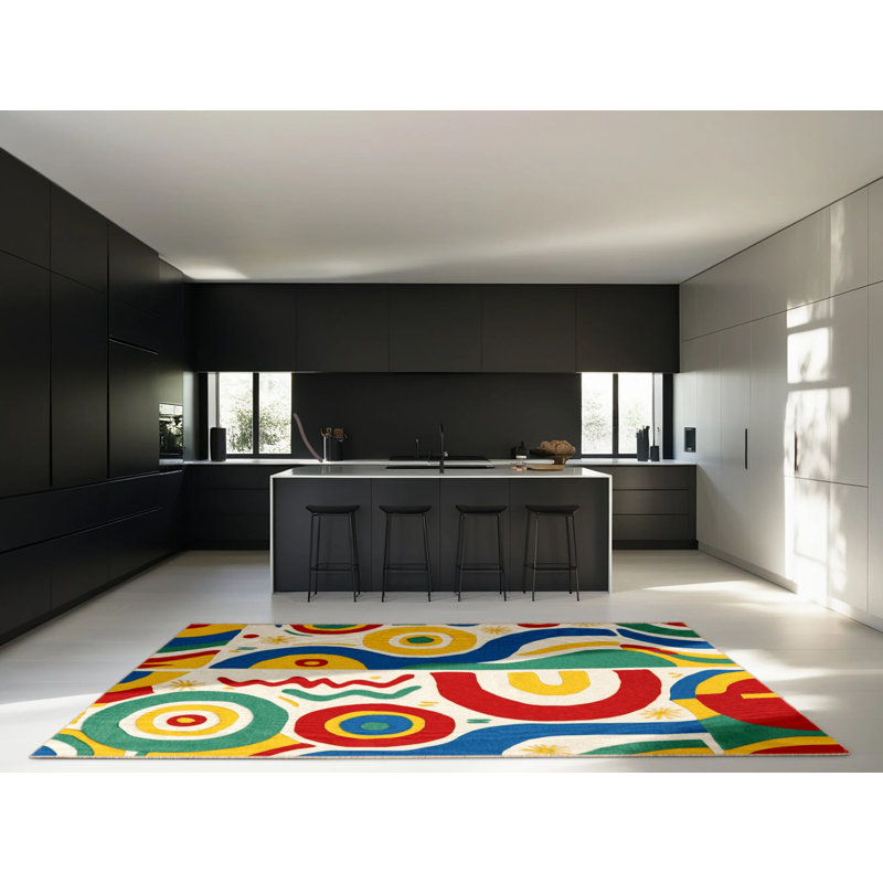 Funky Trail Rug, Rectangle 8' x 12'
