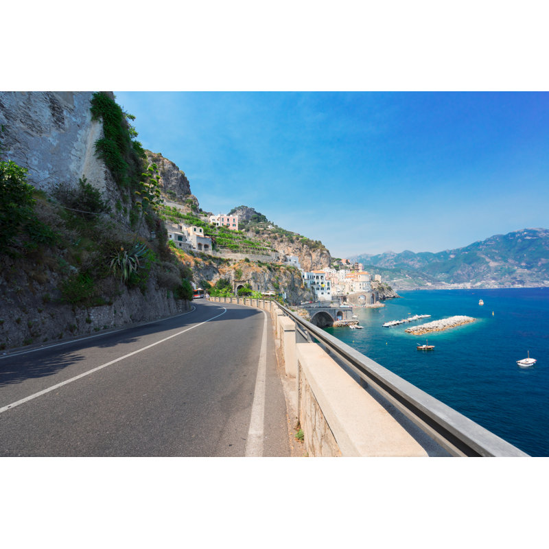 Amalfi Coast, Italy by Neirfy - Wrapped Canvas Print, 30cm H x 46cm W