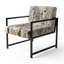 Chaise d'appoint rembourrée Winter Forest-1574547782
